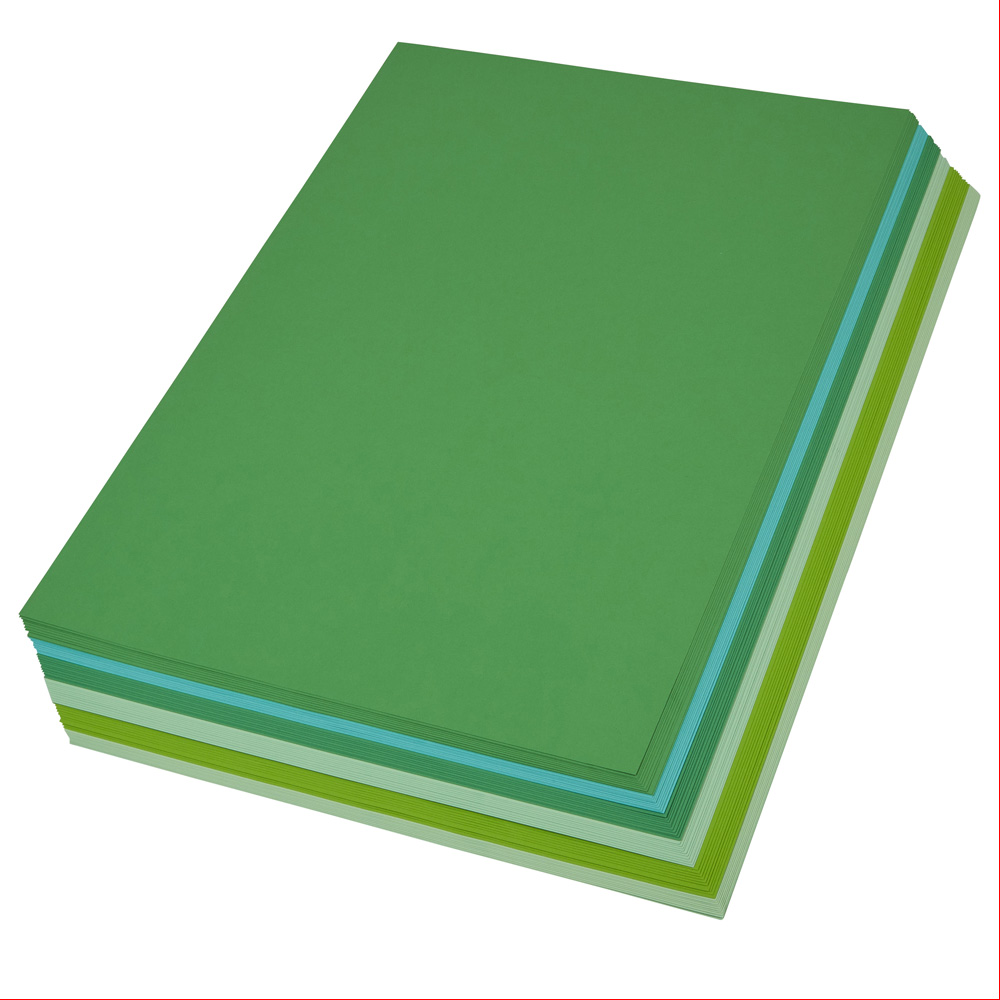 B904A004 - Coloured Themed Card Pack 230 Microns - Greens. Pack of 60 ...