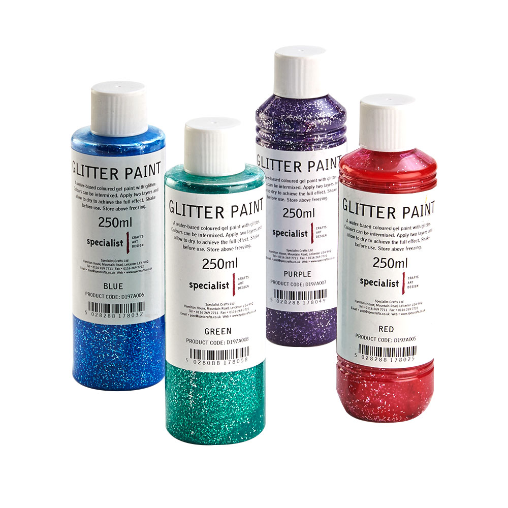 SPECIALISTCRAFTSGLITTERPAINTS_D197A001 Specialist Crafts Glitter