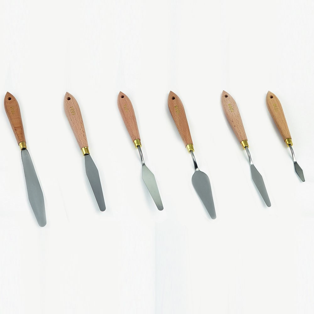 DM212S - Specialist Crafts Artists' Pallete Knives. Set of 6 | Findel ...