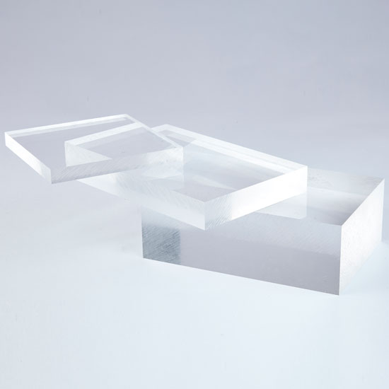 MT242A Clear Cast Acrylic Block 150 x 100 x 10mm Findel Dryad UAE