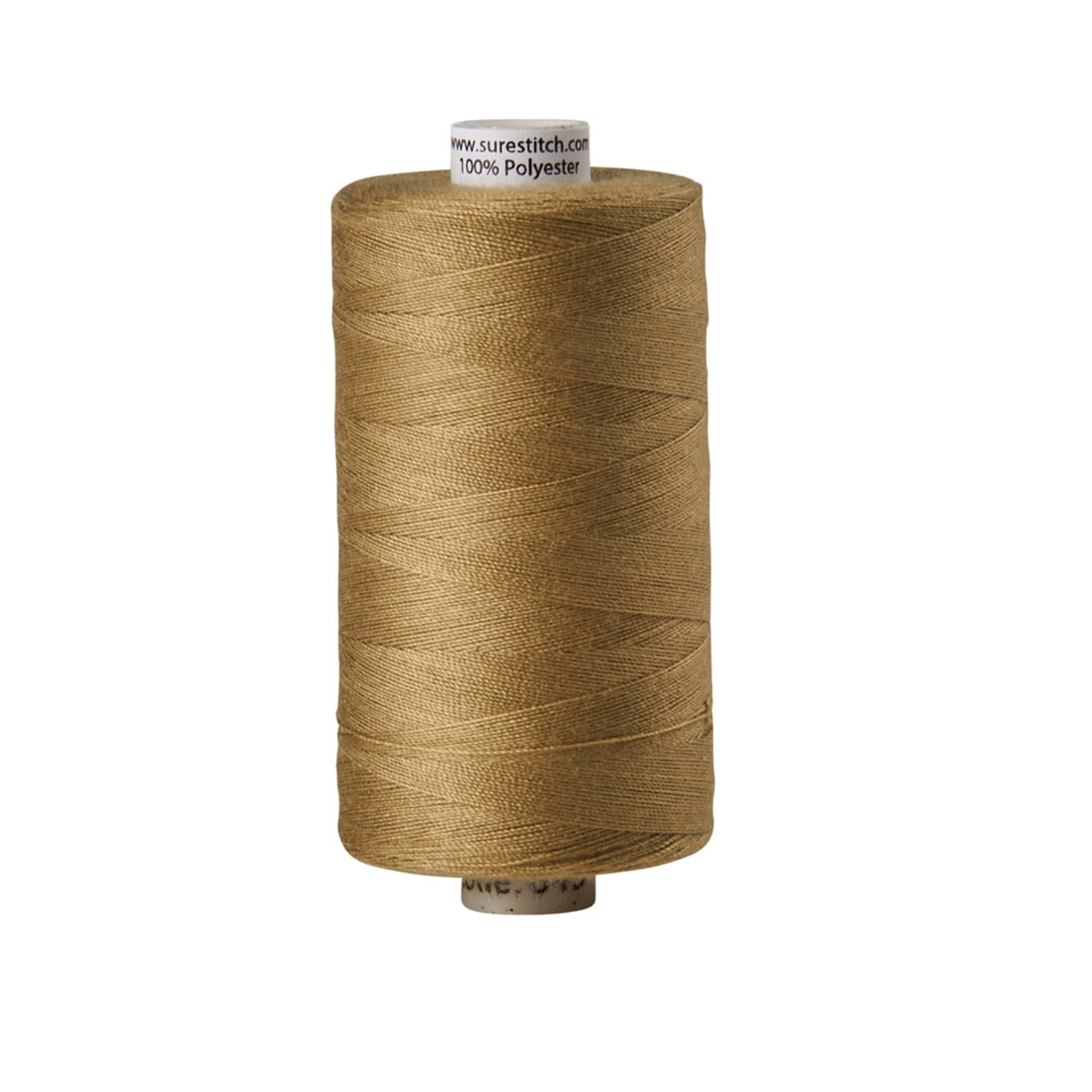 SureStitch Polyester Thread 1000m Reel - Khaki | ST017A849 | Findel Dryad