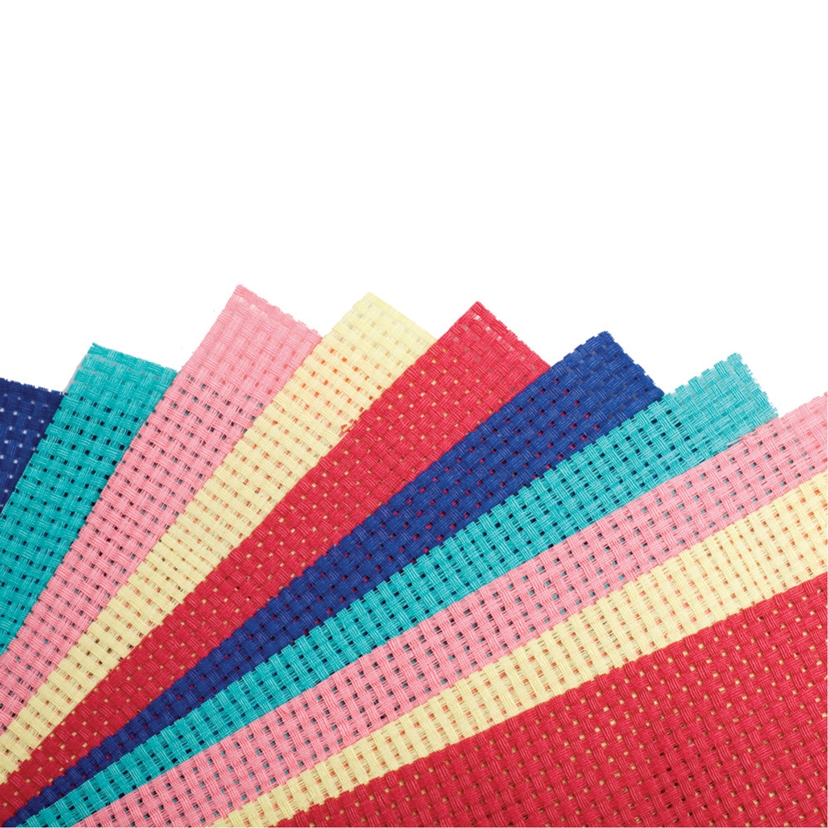 Cotton Binca Cross Stitch Sheets - Assorted. Pack of 10 | TE063A001 ...
